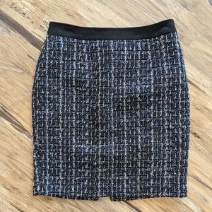 White house black market tweed mini skirt
